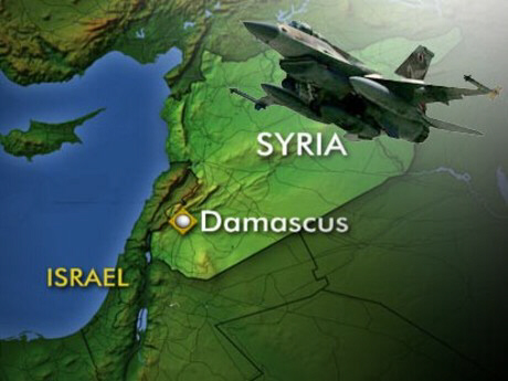 Syrië Damascus kaartje [jpg]
